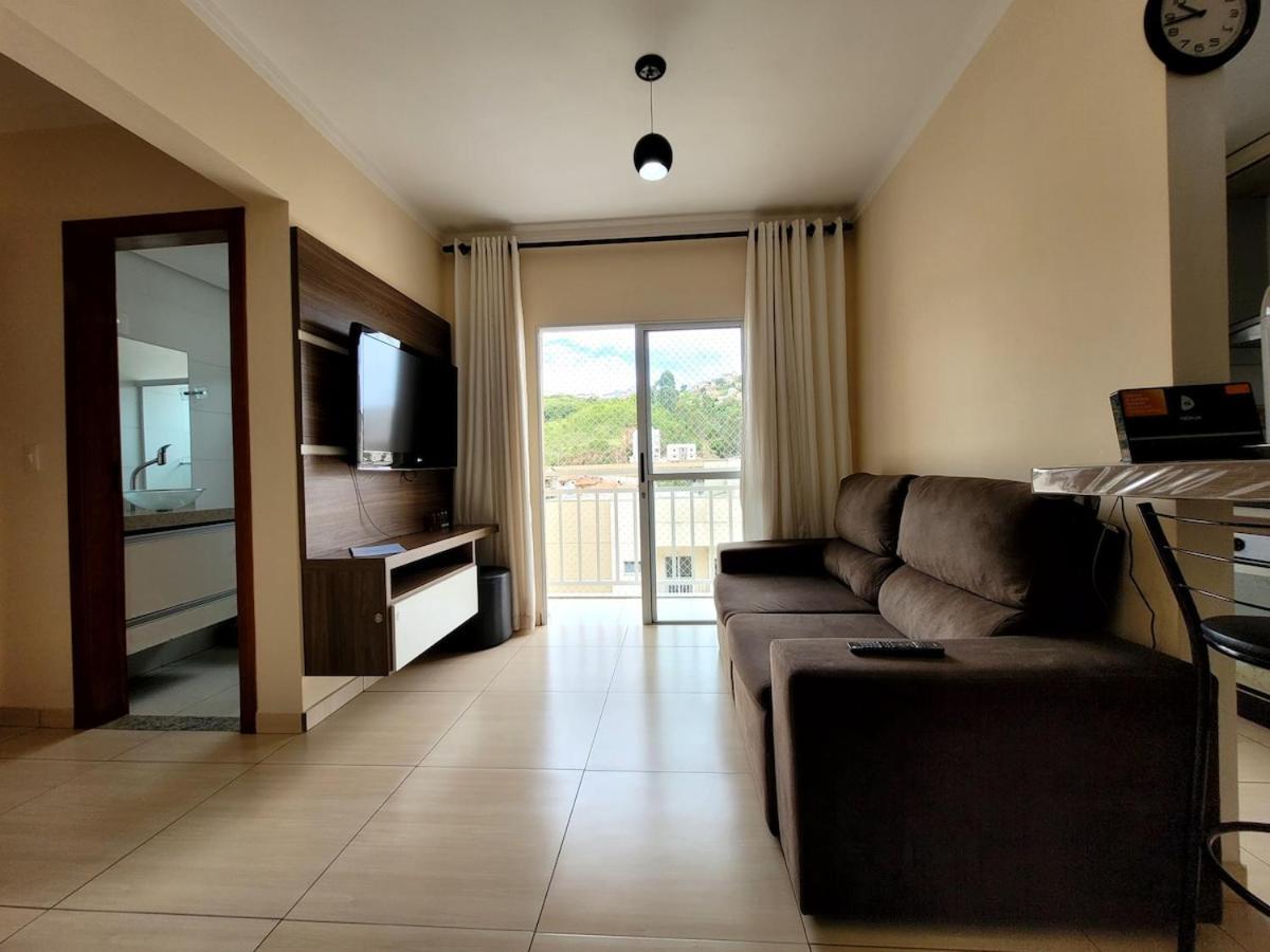Grande Apt No Centro C/ Cozinha Completa Varanda Посус-ди-Калдас Экстерьер фото