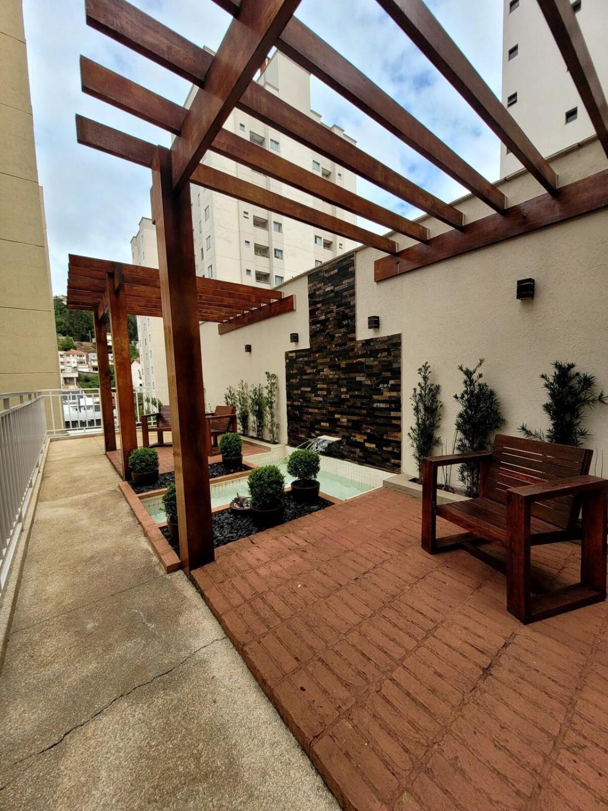 Grande Apt No Centro C/ Cozinha Completa Varanda Посус-ди-Калдас Экстерьер фото